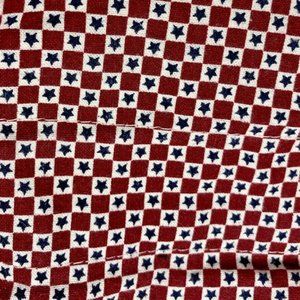 3 Custom Americana Valances Curtains Stars USA